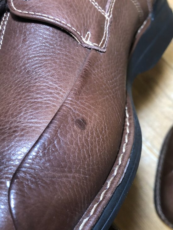 Johnston & Murphy men brown leather oxford lace up shoes, size 12 main image 9